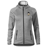 Da Oid Sinzer Musikinstrumente Stretch Fleece Damen Grau Meliert Krottenhausmuehle Front